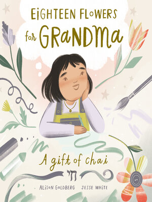 cover image of Eighteen Flowers for Grandma